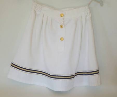 Vintage navy κοριτσίστικη φούστα   1980s